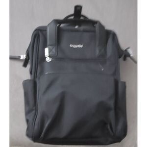 Baggallini Soho Black Backpack Laptop Carry On Travel Bag‎ RFID